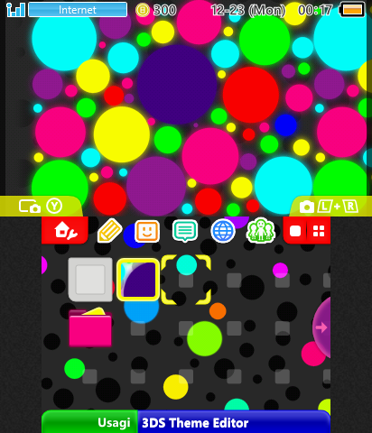 Polka Dot Theme (Black)