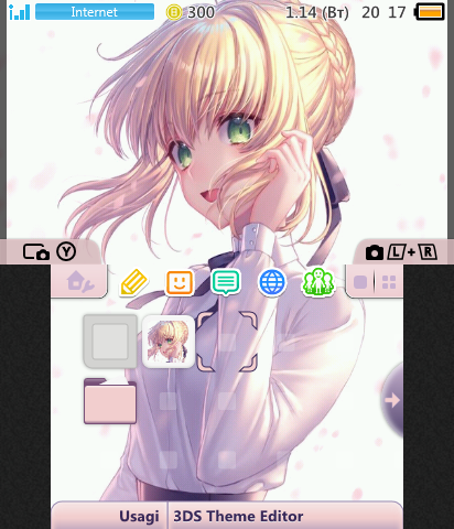 Saber - Artoria Pendragon theme