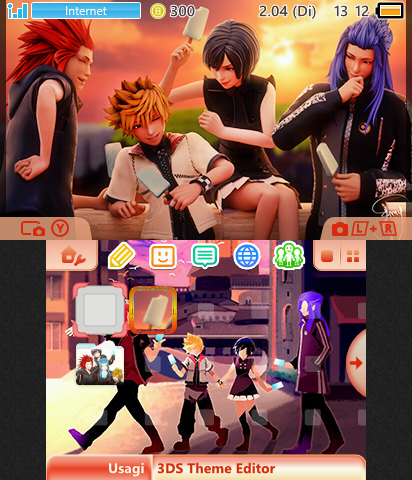 Roxas Xion Axel Saix