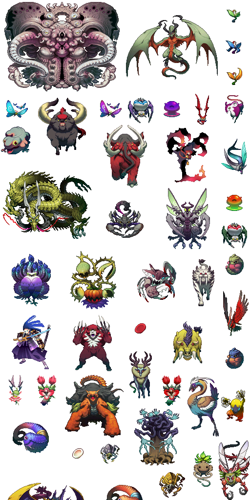 Etrian Odyssey 1 Monsters