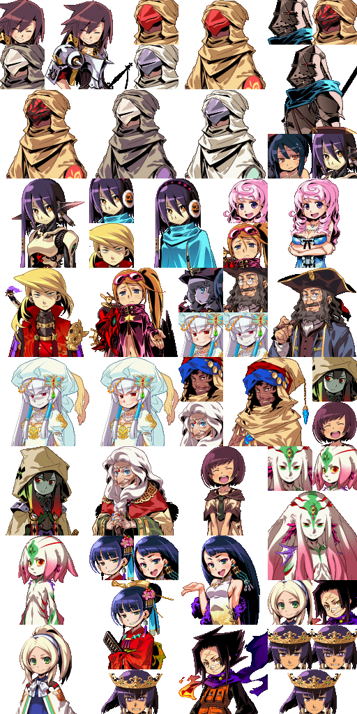 Etrian Odyssey 3 NPCs