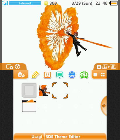 lil uzi orenji theme
