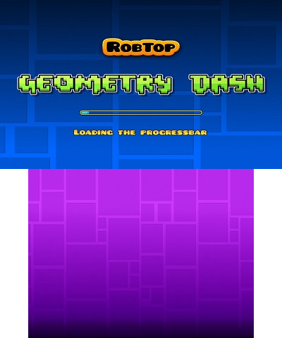 Geometry dash loading screen