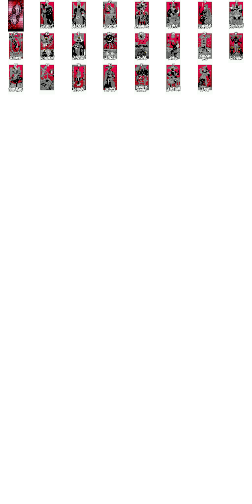 Persona 5 Tarot Badges