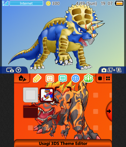 Fossil Fighters: Tricera & T-Rex