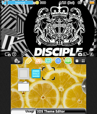 DISCIPLE. theme
