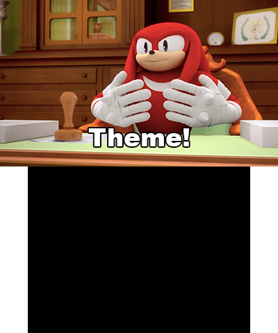 Theme Approved! (Part 1)