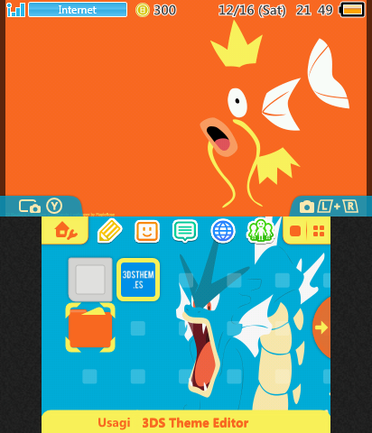 gyrados magikarp theme