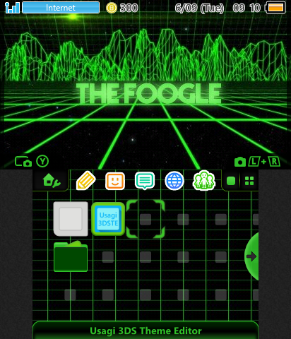 Foogle's Vibin' Vaporwave GREEN
