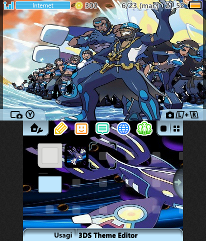 Kyogre Aqua Theme