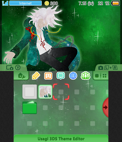 Nagito Komaeda Galaxy Theme
