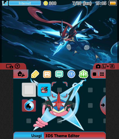 Ash Greninja Theme