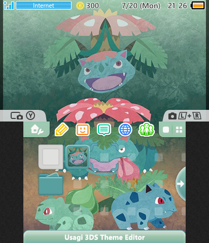 Bulbasaur/Ivysaur/Venusaur