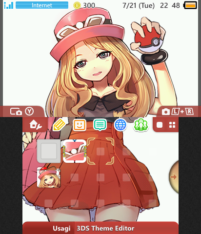 Pokemon X/Y : Serena for 3DSXL