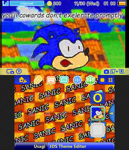 SANIC THE HEDGEHOG