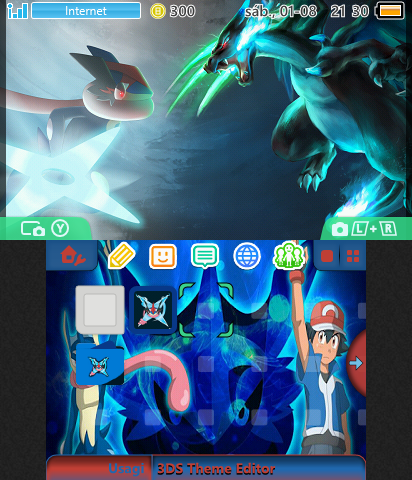 Ash-greninja vs mega-charizard x
