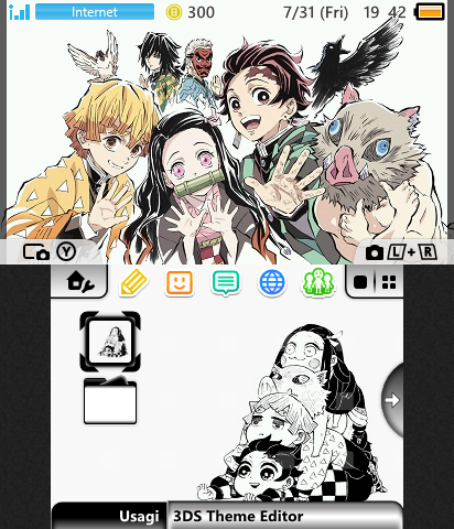 Minimalist Demon Slayer Theme