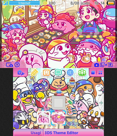 Kirby & co. baking time!