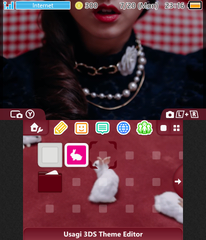 LOONA - ViViD (dark red ver.)