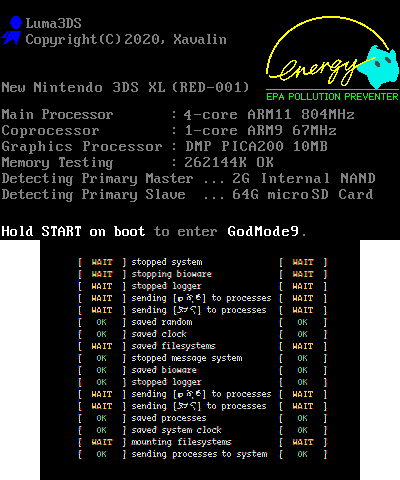 Best BIOS Splash (New 3DS XL)