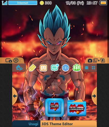 Vegeta X Kazuya (Crossover)