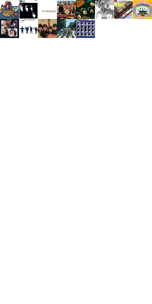 Beatles Album Collection