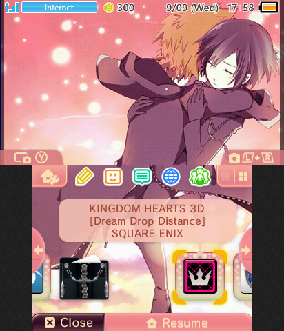 Kingdom Hearts - Roxas & Xion