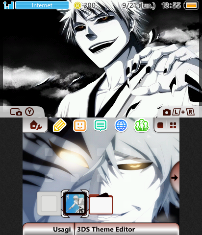 White Ichigo Hollow Theme