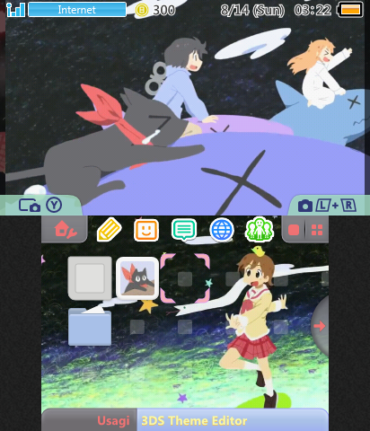 Nichijou Credits scroll