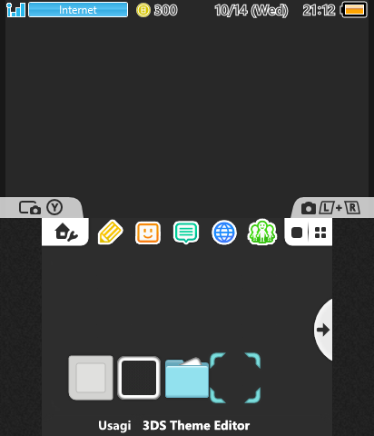 Nintendo Switch Black Theme