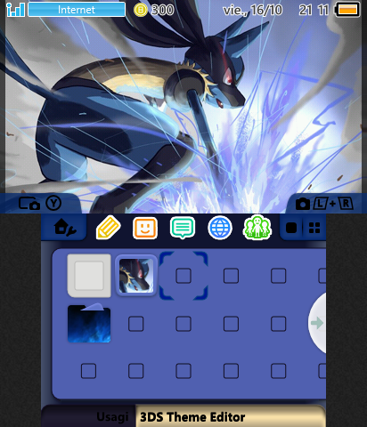 Lucario 3DS Theme