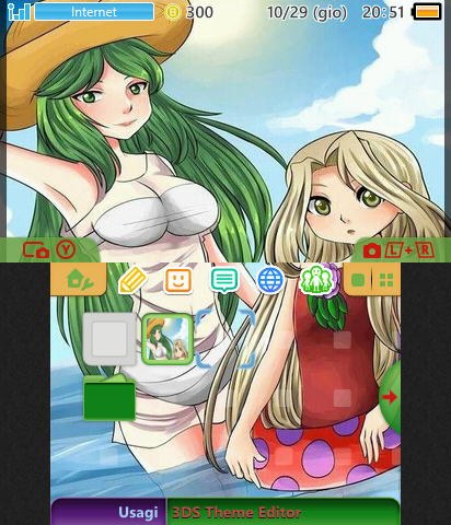 Palutena and Viridi (Summer)