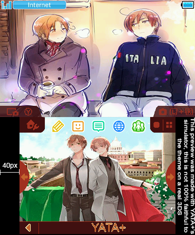 Hetalia Italy x Romano