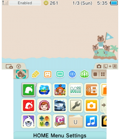 Unofficial AC:NH Theme