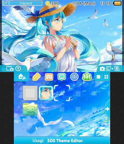 Hatsune Miku at the Beach