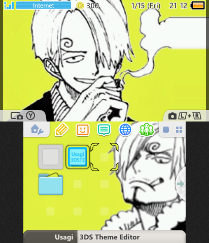 Sanji One Piece Manga Theme