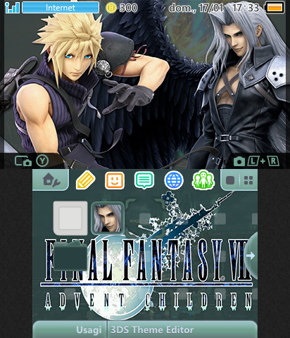 Cloud & Sephiroth Theme