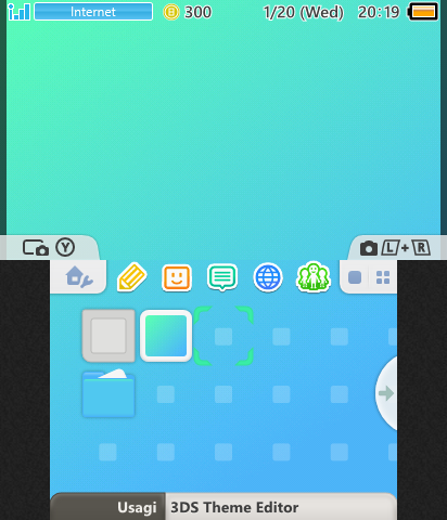 Blue-Green Gradient