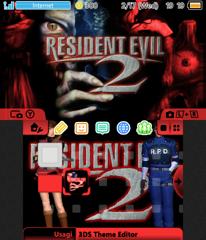 RE2 (1998) 3DS Theme