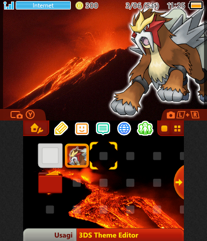 Entei - Volcano