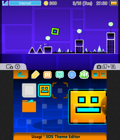 Geometry Dash Theme