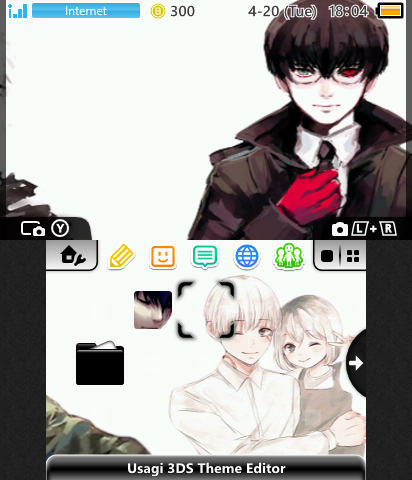 Ken Kaneki Scrolling Theme