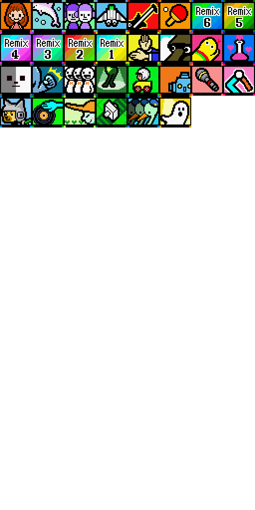 Rhythm Heaven Badges