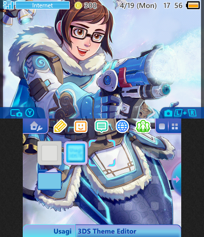 Overwatch Mei theme- Blue