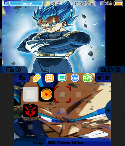 Limit Breaker Blue Vegeta