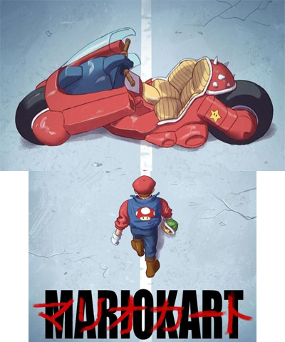 MARIO KART - AKIRA style