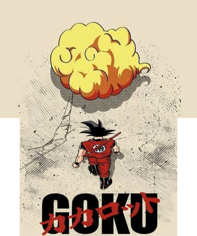 GOKU - AKIRA style