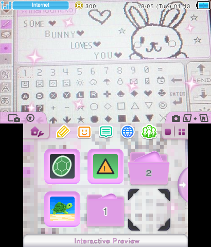 Pictochat bunny