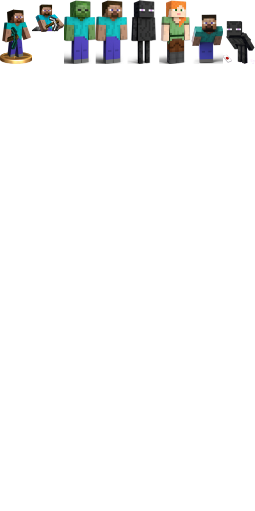 Minecraft x Smash Bros Ultimate