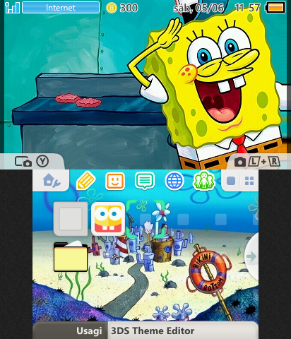 IMITOS DE BOB ESPONJA TEMA 3DS
